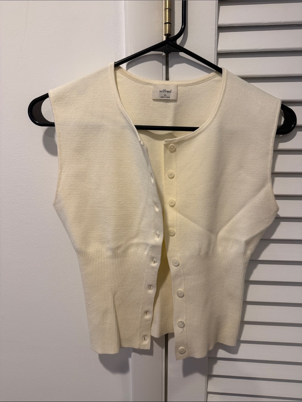 Wilfred Golightly Sleeveless Cardigan
